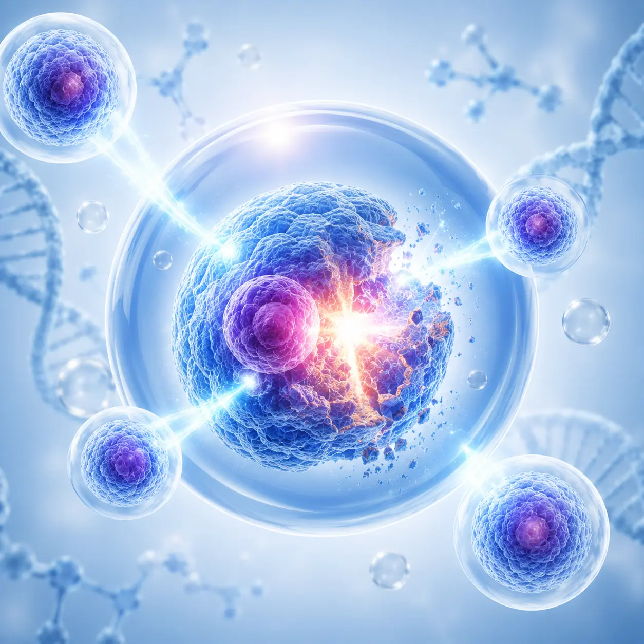 Stem CellTherapy promoyes cellular repair in Diabetes